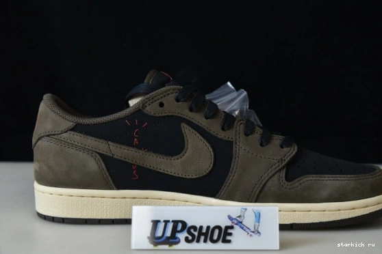 SP Scott Jordan Mocha 1 Retro Low CQ4277-001 OG Travis 0805